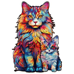 Read more about the article Wooden Jigsaw Puzzle-Maine Coon family-2 66eaa9e409d73