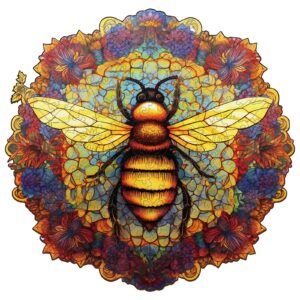 Read more about the article Wooden Jigsaw Puzzle-MANDALA BEE 66eabe70adf6d