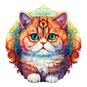 Read more about the article Wooden Jigsaw Puzzle-MANDALA CAT 66ddd03a72117