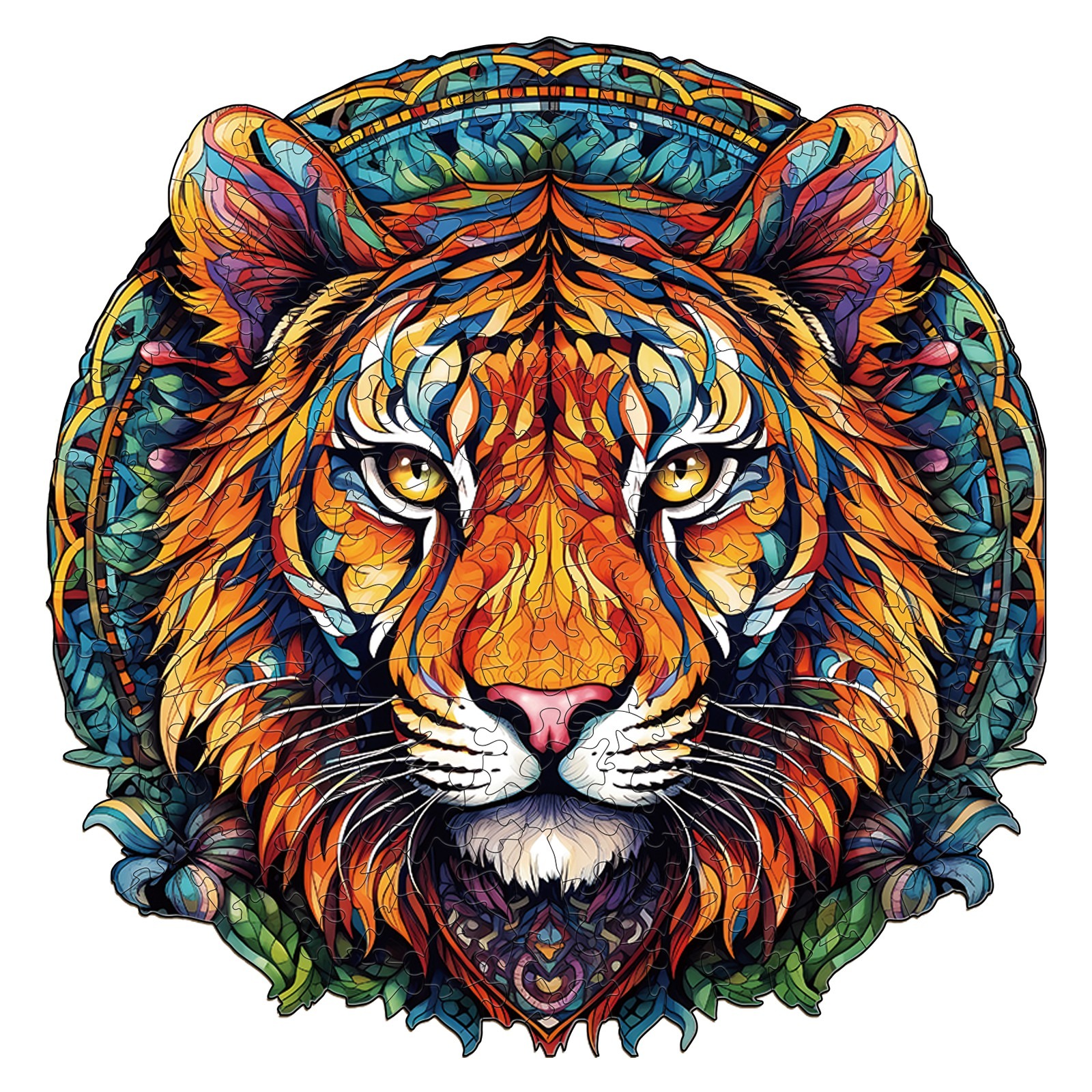 You are currently viewing Wooden Jigsaw Puzzle-Mandala Tiger 66e577ccbd047