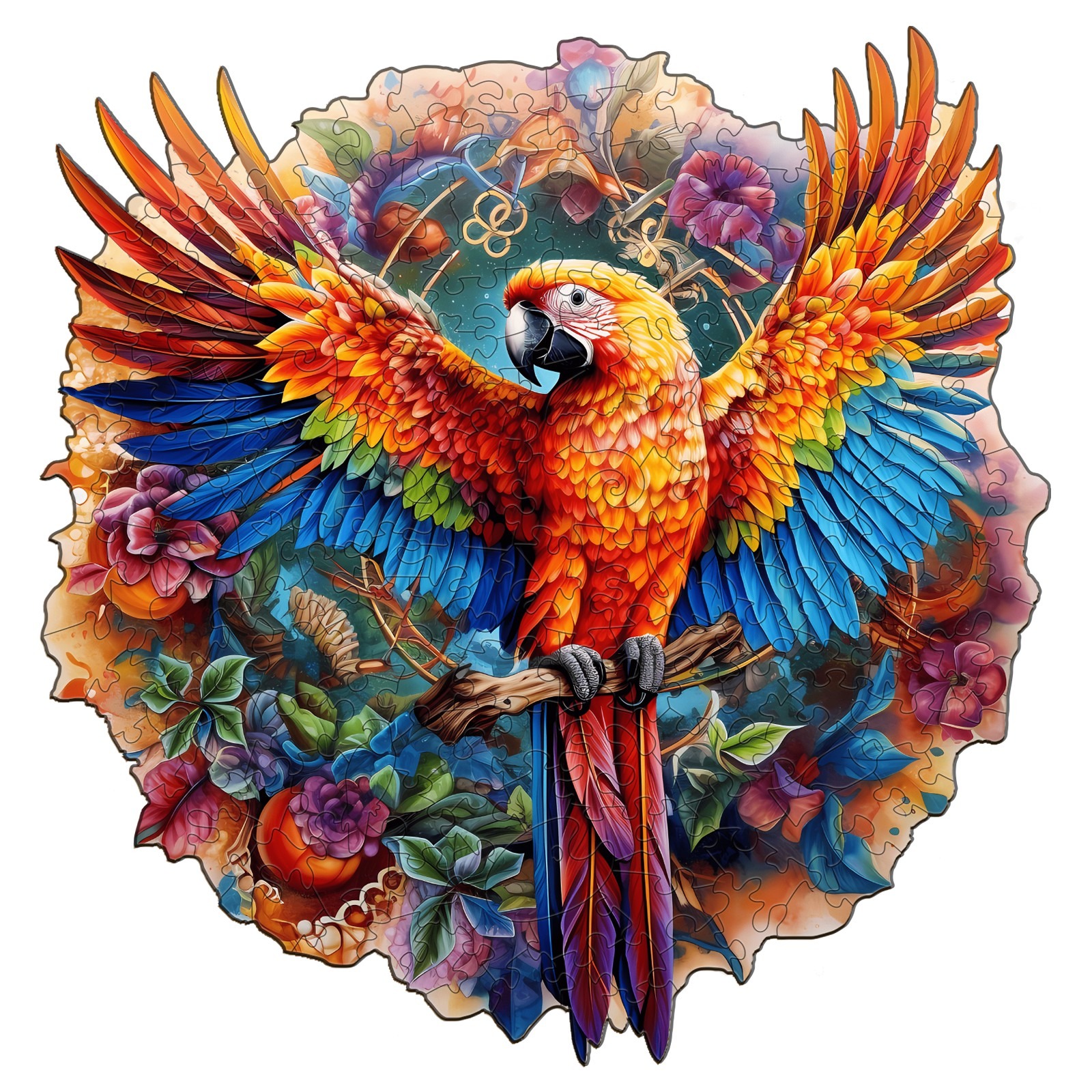 You are currently viewing Wooden Jigsaw Puzzle-Naughty Parrot 66e664b74e286