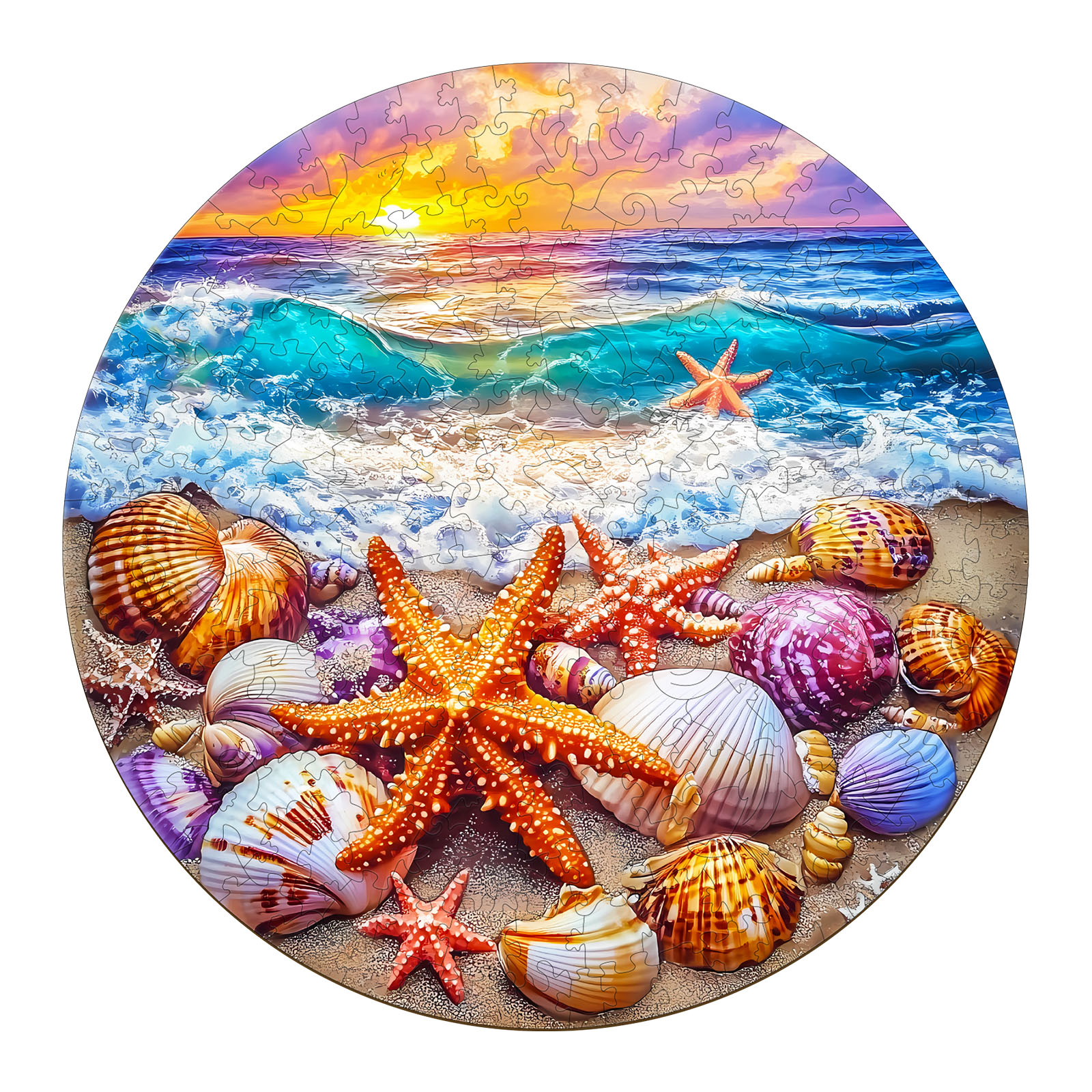 You are currently viewing Wooden Jigsaw Puzzle-Ocean and Shells 66eab42b60e37