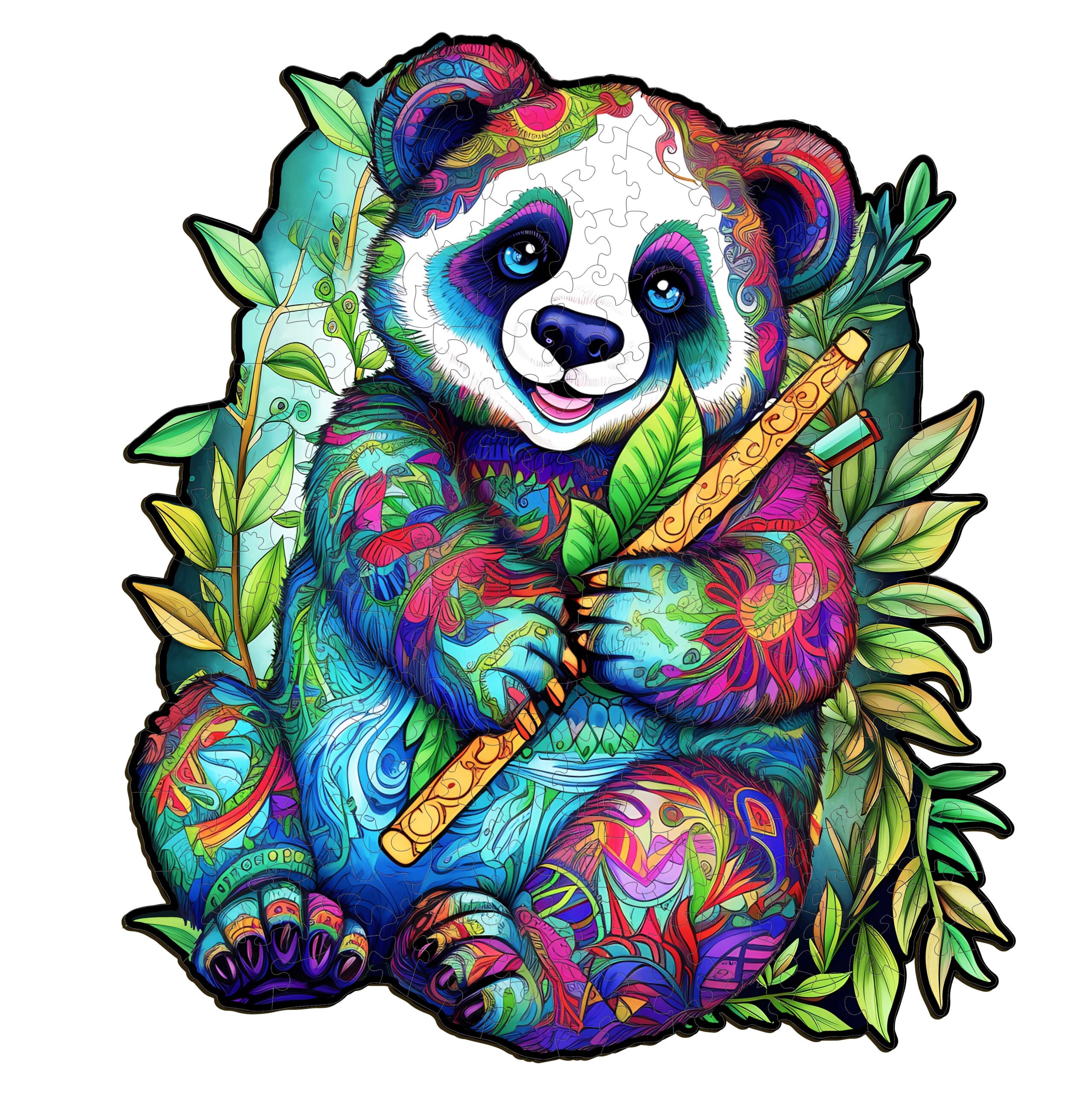 You are currently viewing Wooden Jigsaw Puzzle-Panda 2 66dd735634439