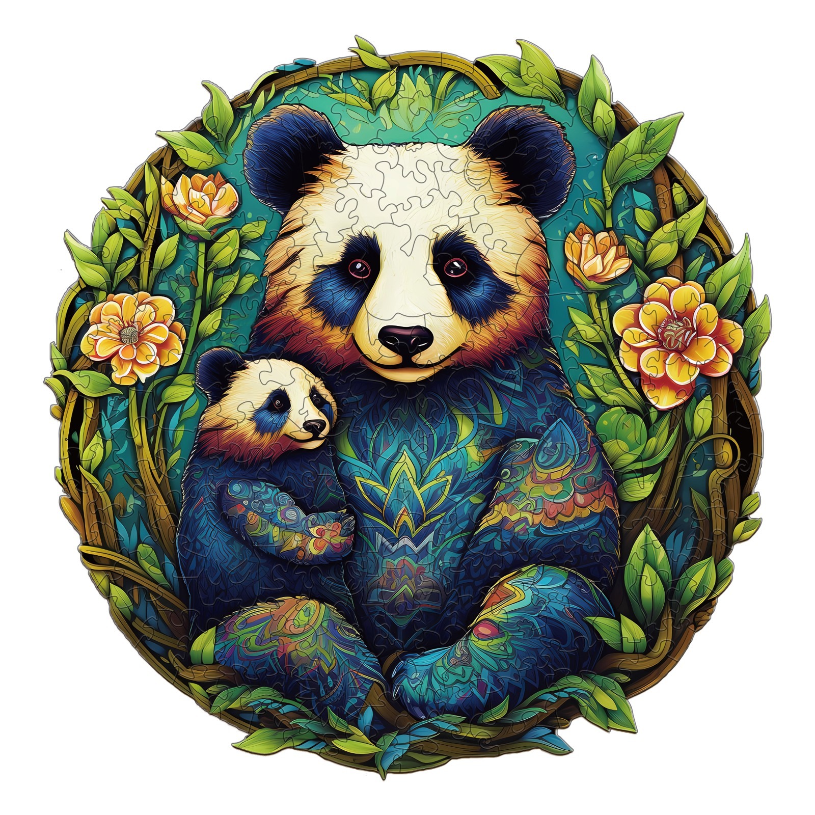 You are currently viewing Wooden Jigsaw Puzzle-Panda Family 2 66e9179d51b7b