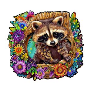 Read more about the article Wooden Jigsaw Puzzle – Raccoon’s Secret Tree Den 66e766a39d60b