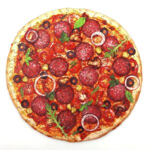 Read more about the article Wooden Jigsaw Puzzle-SAUSAGE PIZZA 66e95fded2016