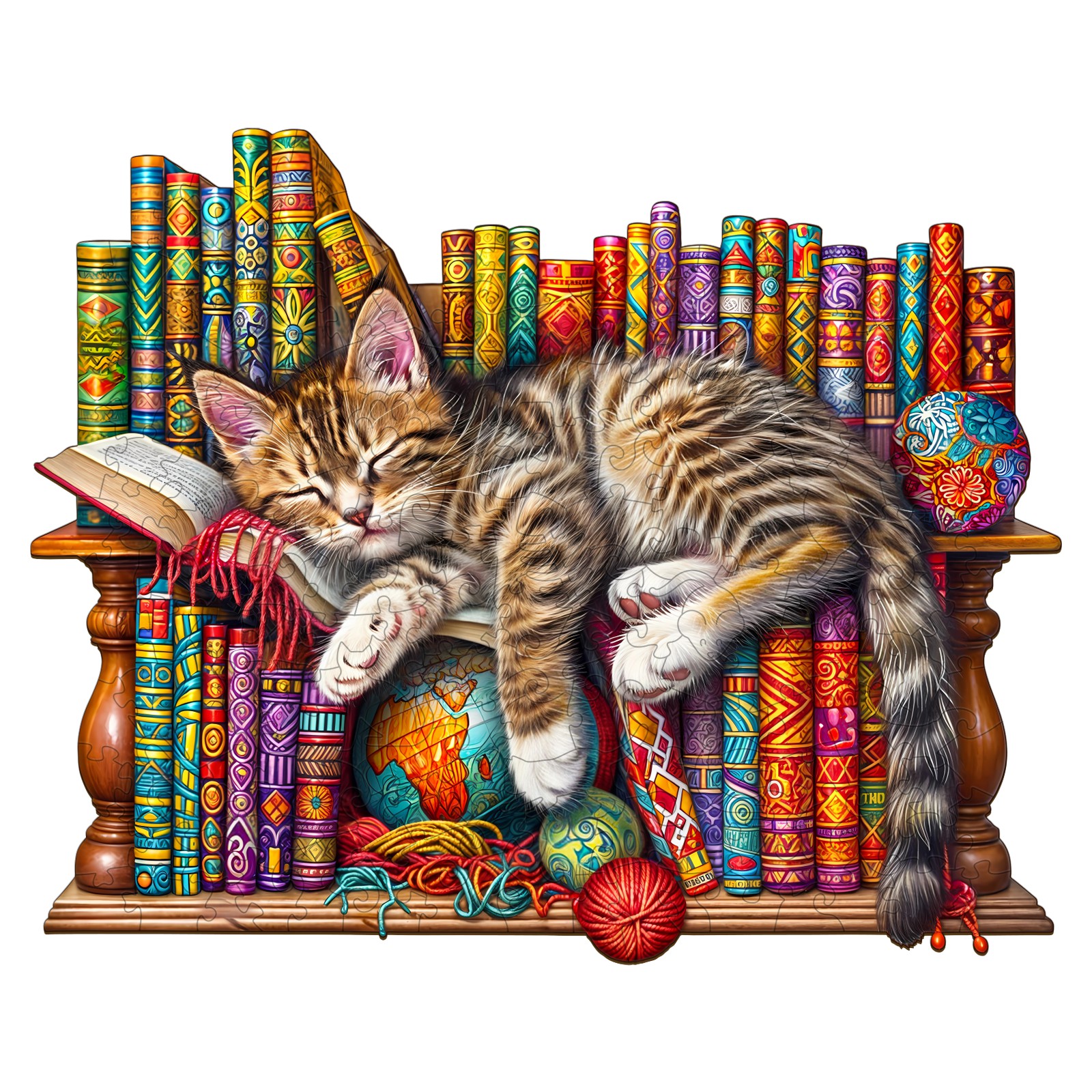 You are currently viewing Wooden Jigsaw Puzzle – Sleepy Cat 66e20b0f85852