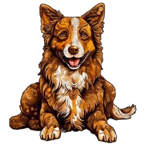 Read more about the article Wooden Jigsaw Puzzle-smart border collie 66dd54798592c