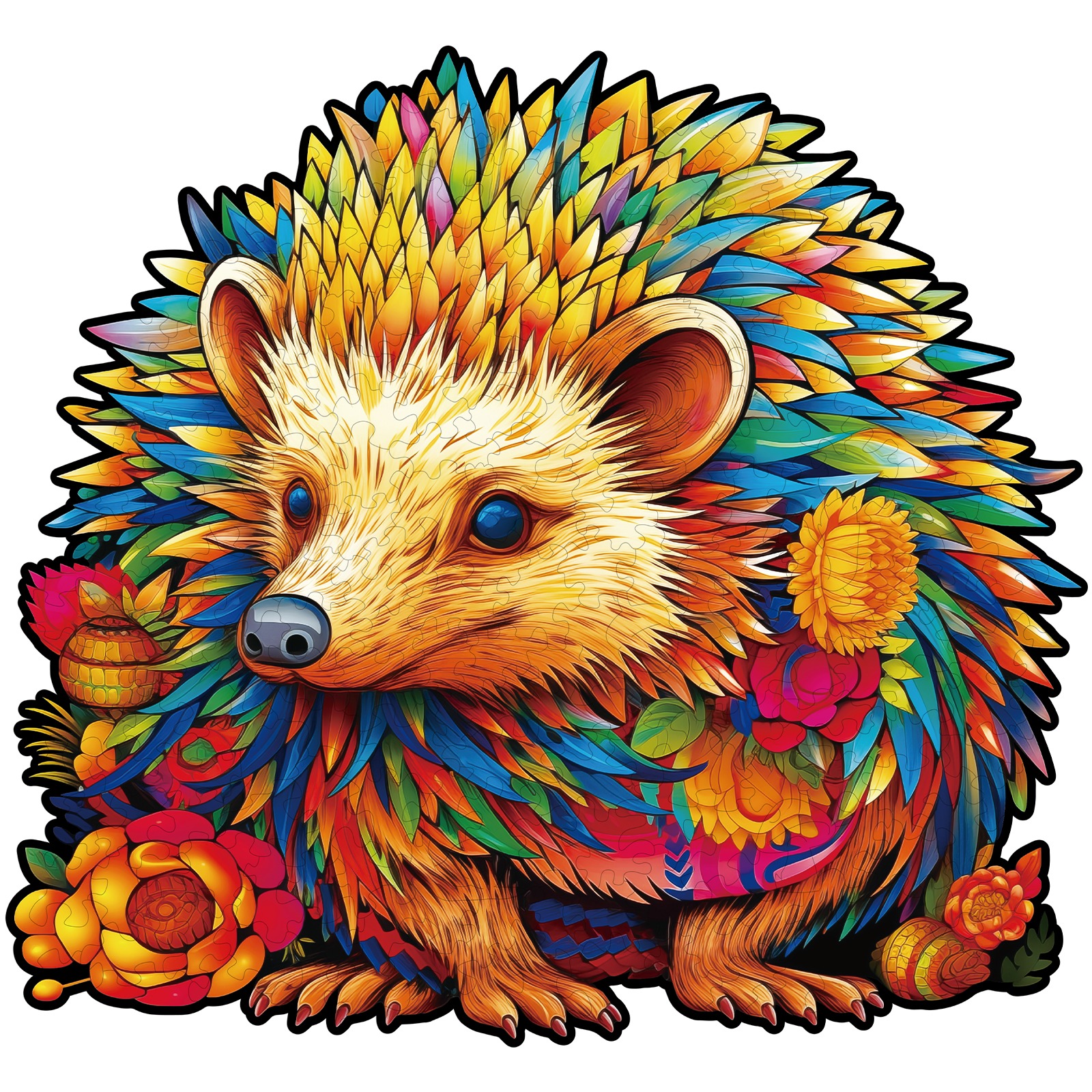 You are currently viewing Wooden Jigsaw Puzzle-Smart Hedgehog 66d9240a34078