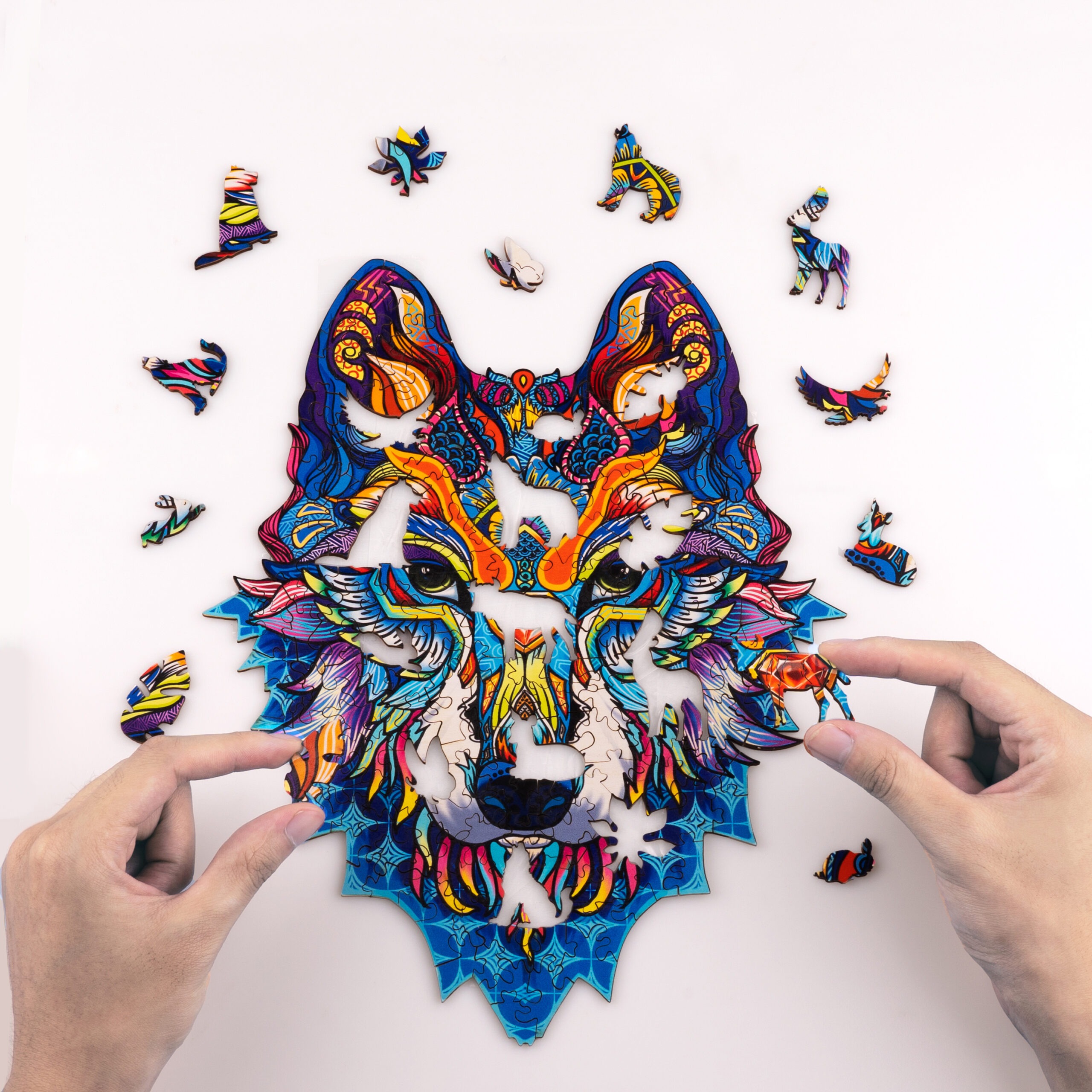 You are currently viewing Wolf Wooden Jigsaw Puzzle 66e933859ae6b