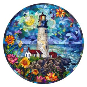 Read more about the article Wooden Jigsaw Puzzle-Stained Glass Lighthouse 2 66dfe87fd4a59