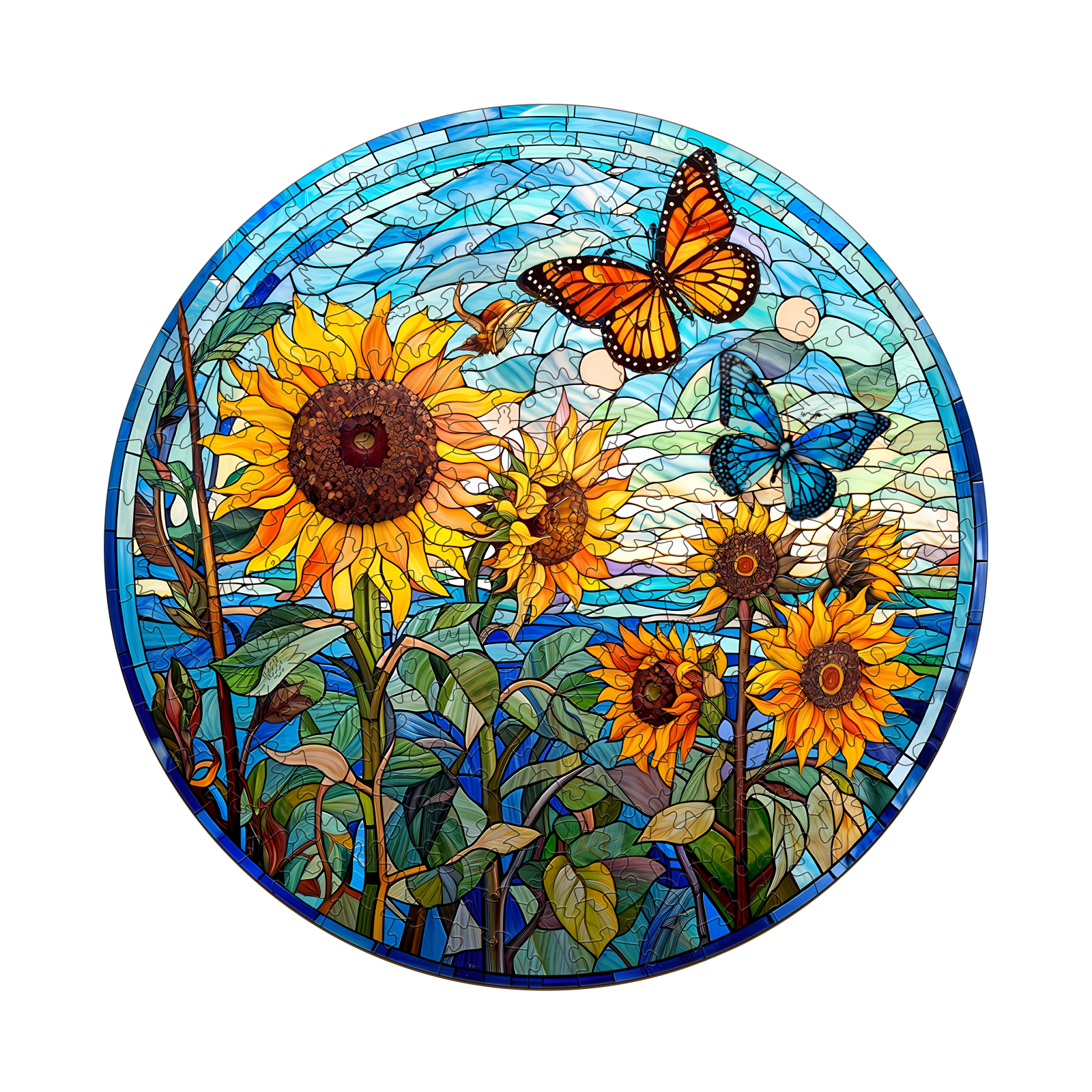 You are currently viewing Wooden Jigsaw Puzzle – Stained Glass Sunflower 66e1cd3324e67