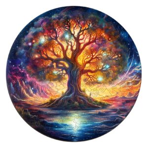 Read more about the article Wooden Jigsaw Puzzle-Starry Night Tree of Life 66dc5d047d305