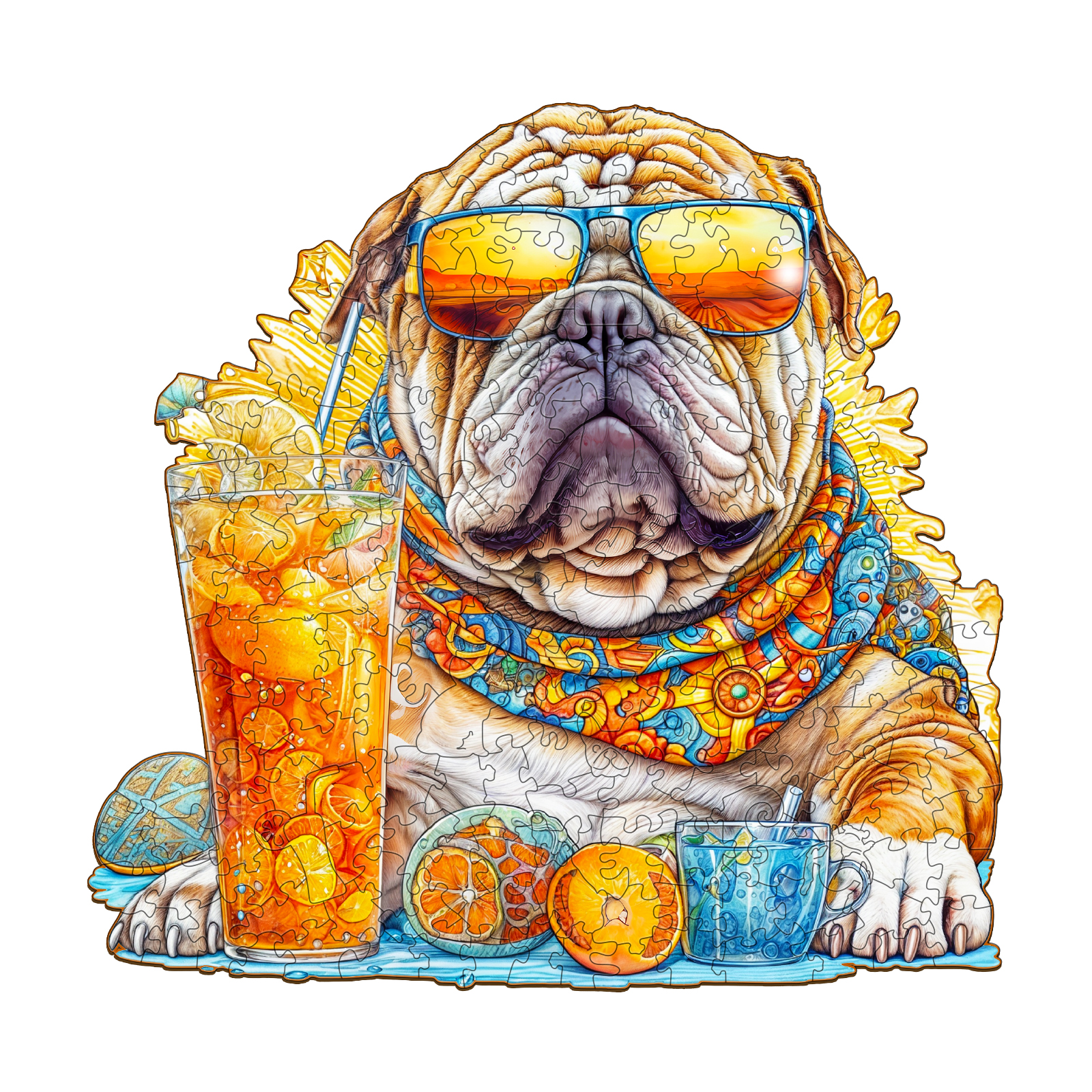 You are currently viewing Wooden Jigsaw Puzzle-Summer Bulldog 66db3c5da254a