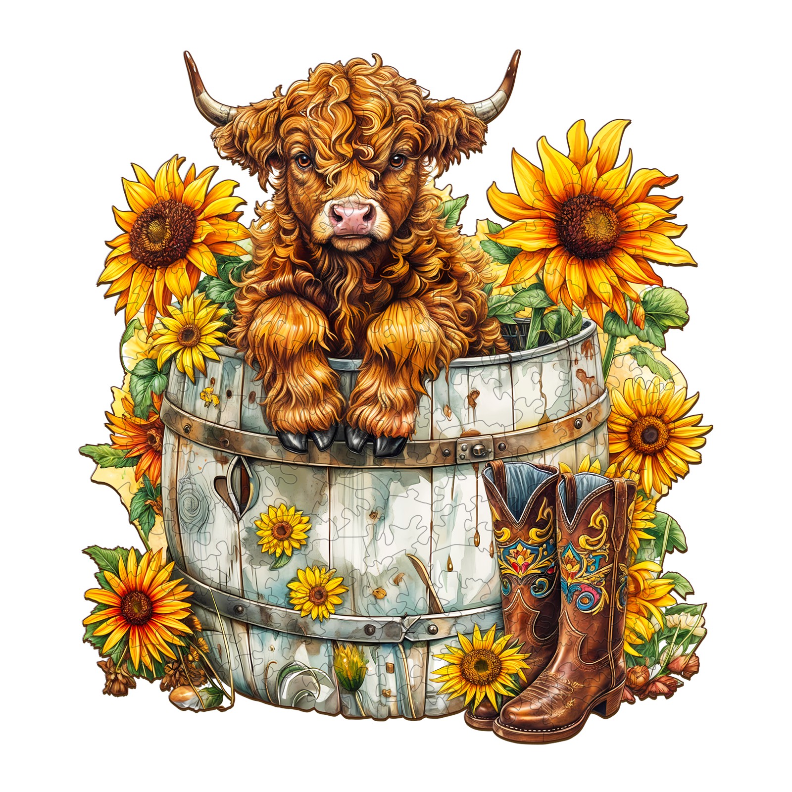 You are currently viewing Wooden Jigsaw Puzzle-Sunflower Pasture 2 66ed339fae7d0