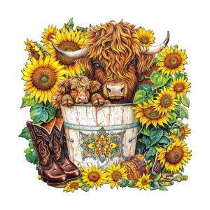 Read more about the article Wooden Jigsaw Puzzle – Sunflower Pasture 66ee929a379a4