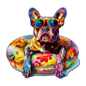 Read more about the article Wooden Jigsaw Puzzle-Swimming French Bulldog 66e6314878063