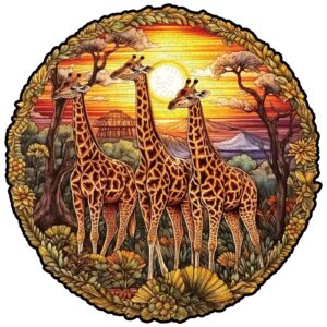 Read more about the article Wooden Jigsaw Puzzle-The Giraffe Family 66de2d11801bc