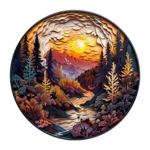 Read more about the article Wooden Jigsaw Puzzle-3D Sunset Forest 66e286c5397c6