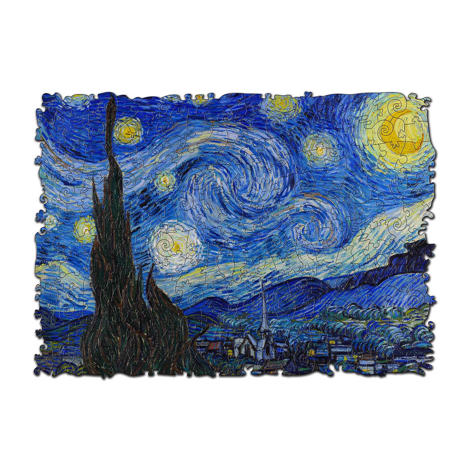 You are currently viewing Wooden Jigsaw Puzzle-The Starry Night 66e543fb21437