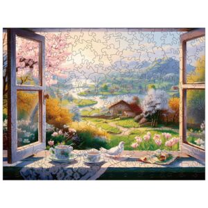 Read more about the article Wooden Jigsaw Puzzle – The View Outside The Window 66e89c13a85a6