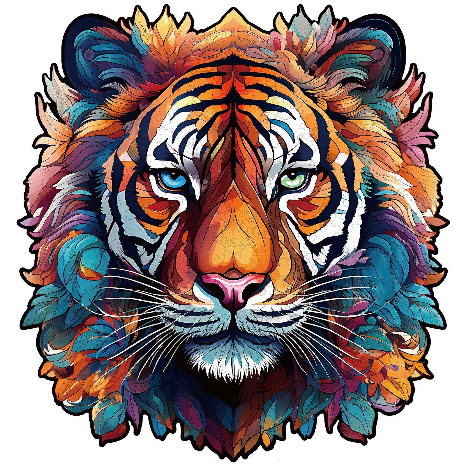 You are currently viewing Wooden Jigsaw Puzzle-Tough Tiger 66ddef2ab5df8