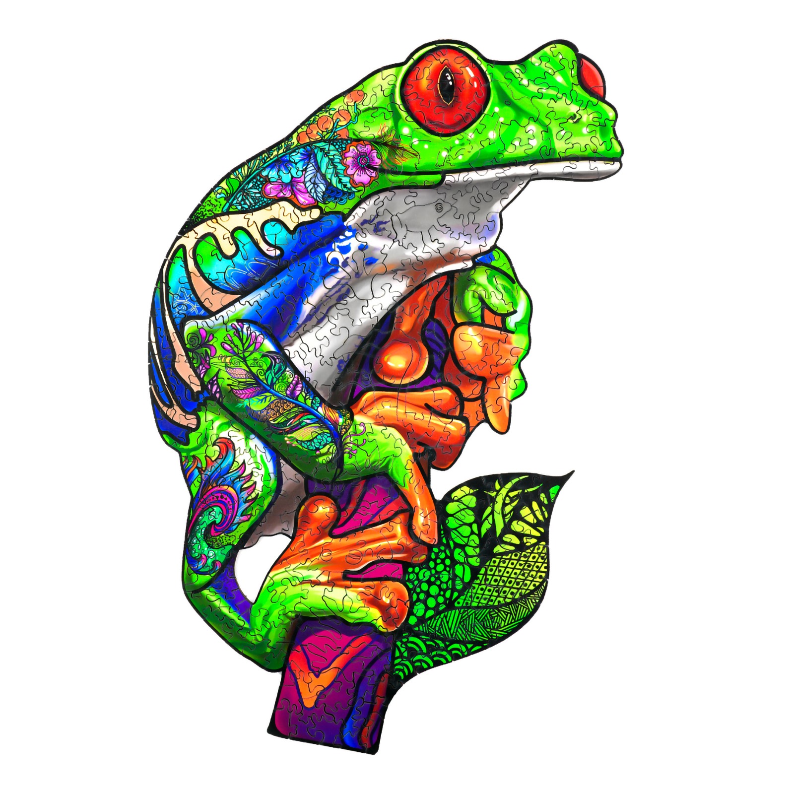 Read more about the article Wooden Jigsaw Puzzle-TREE FROG 66ee01d0b426a