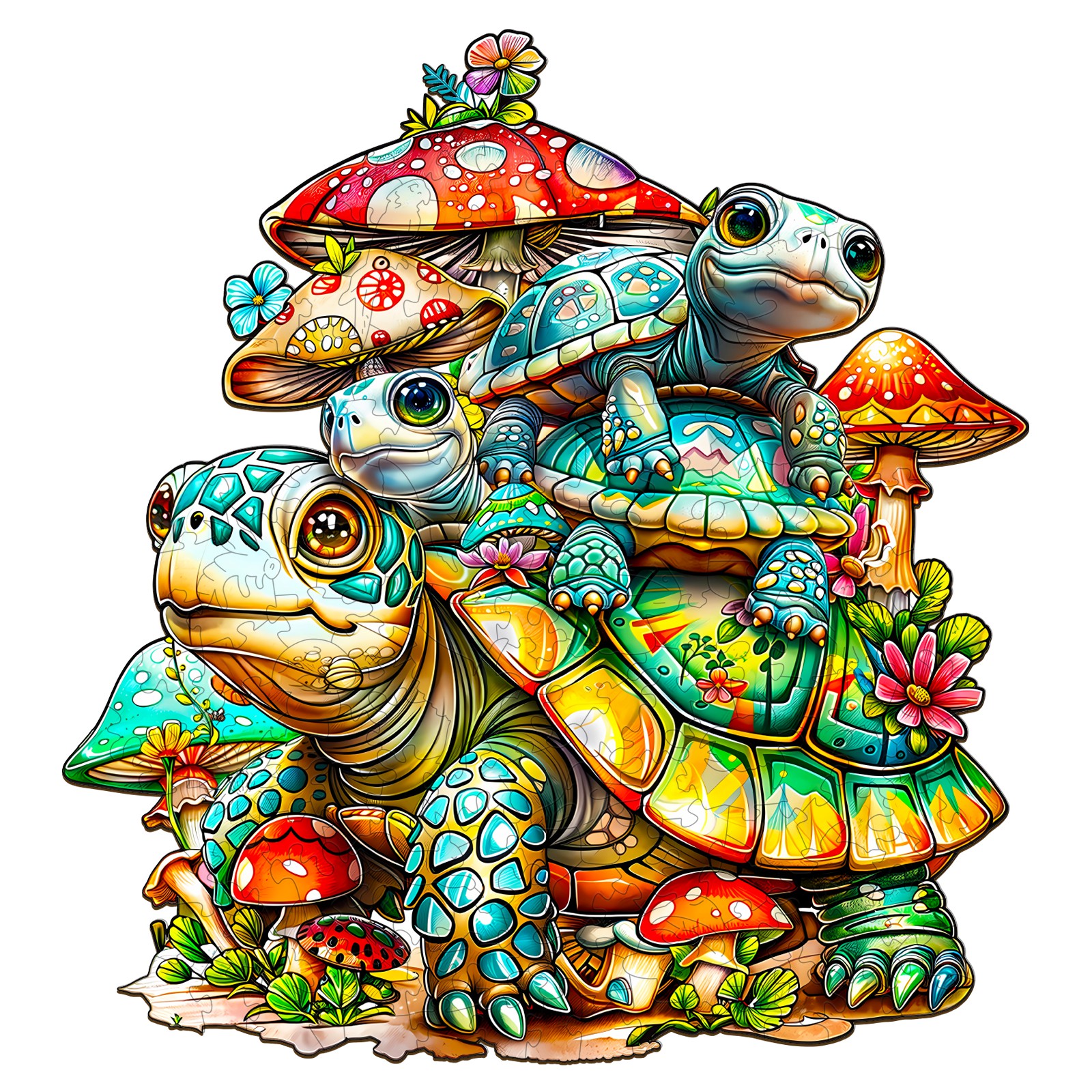 You are currently viewing Wooden Jigsaw Puzzle – Turtle Family 66e34049996be