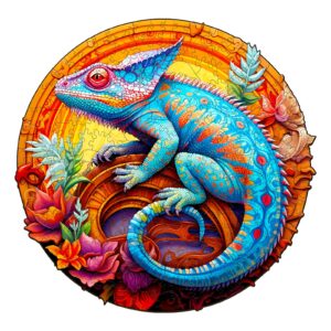 Read more about the article Wooden Jigsaw Puzzle – Unique Chameleon 66ee35698ffc5