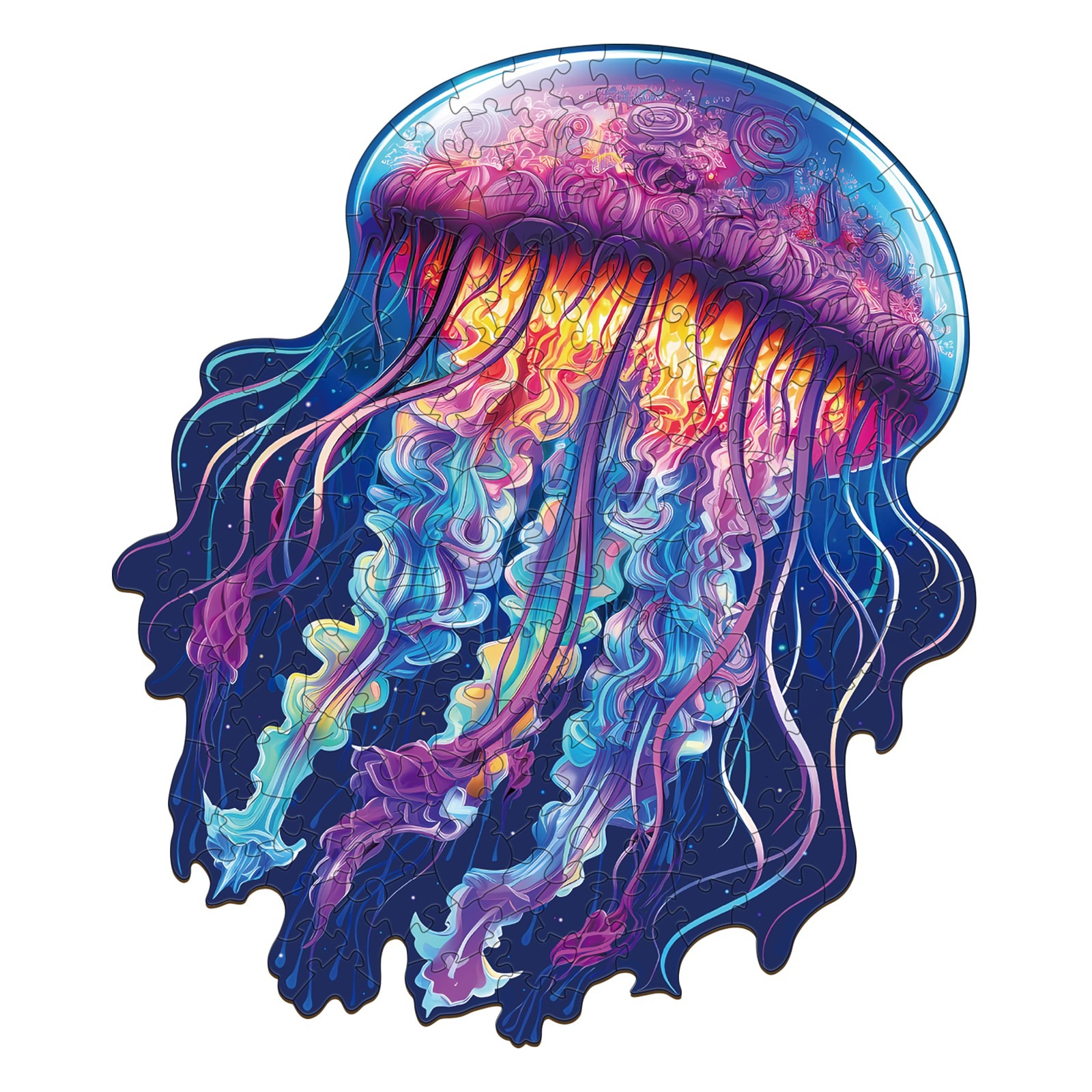 You are currently viewing Wooden Jigsaw Puzzle-Watercolor Jellyfish 66da63a30fd59