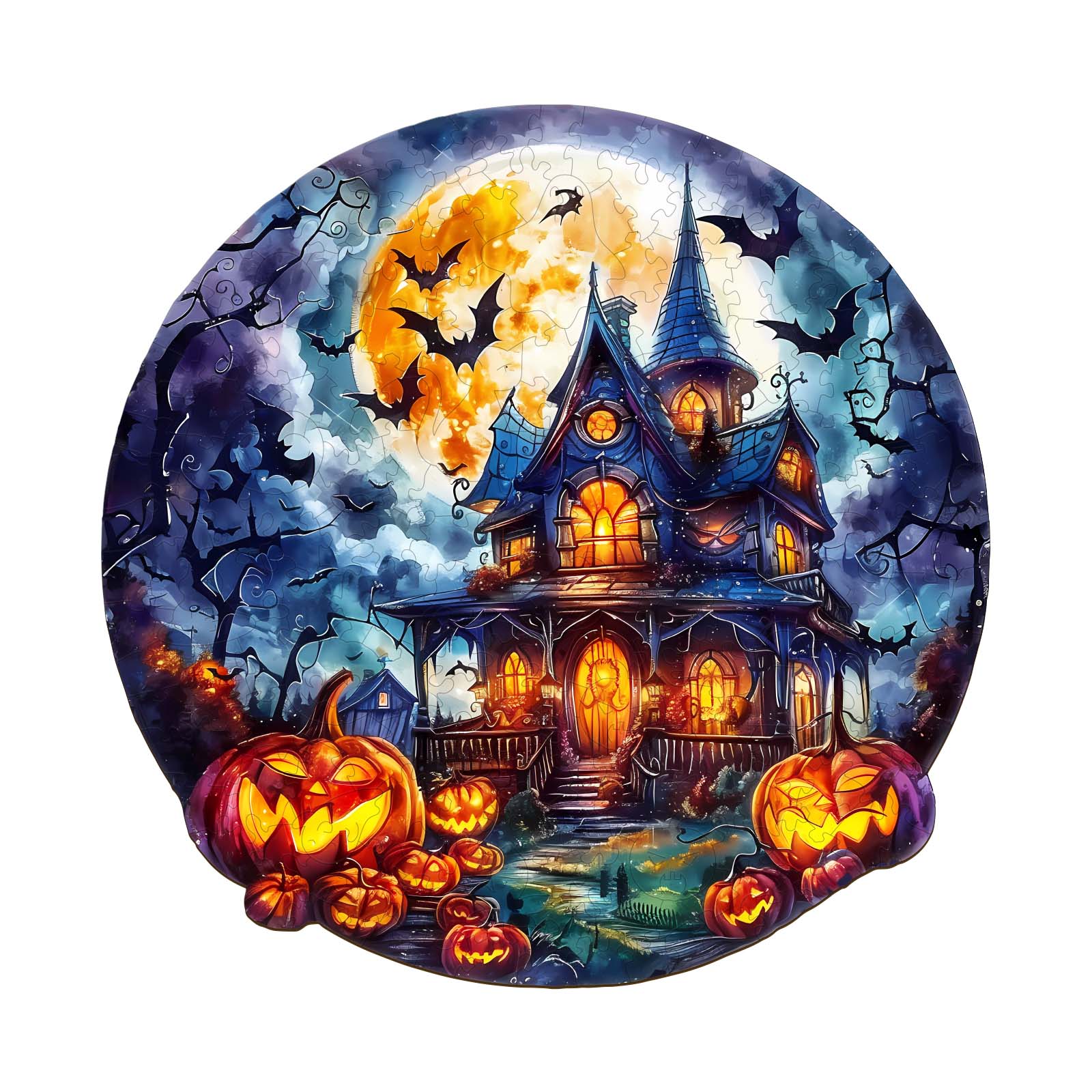 You are currently viewing Wooden Jigsaw Puzzle-Halloween Pumpkin 2 66ec6fa48ba3b