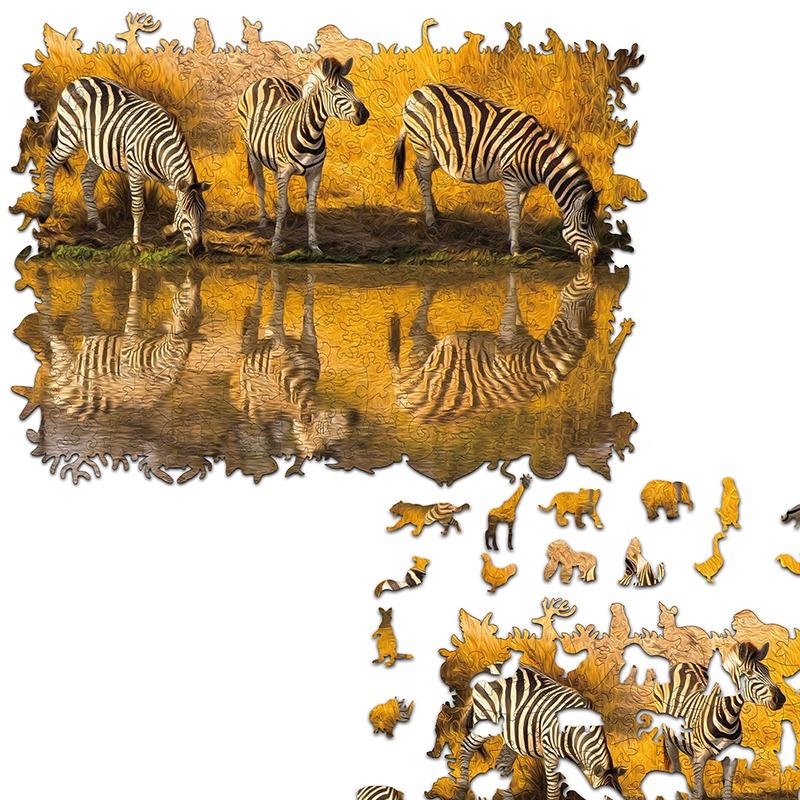 You are currently viewing Wooden Jigsaw Puzzle- ZEBRA 66ed001acaca2